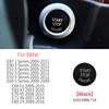 For BMW E87 E90 E91 E60 E70 E83 E70 Car Engine Start Stop Button Replace Cover Accessories for BMW X1 X5 X6 E71 Z4 1 3 5 Series