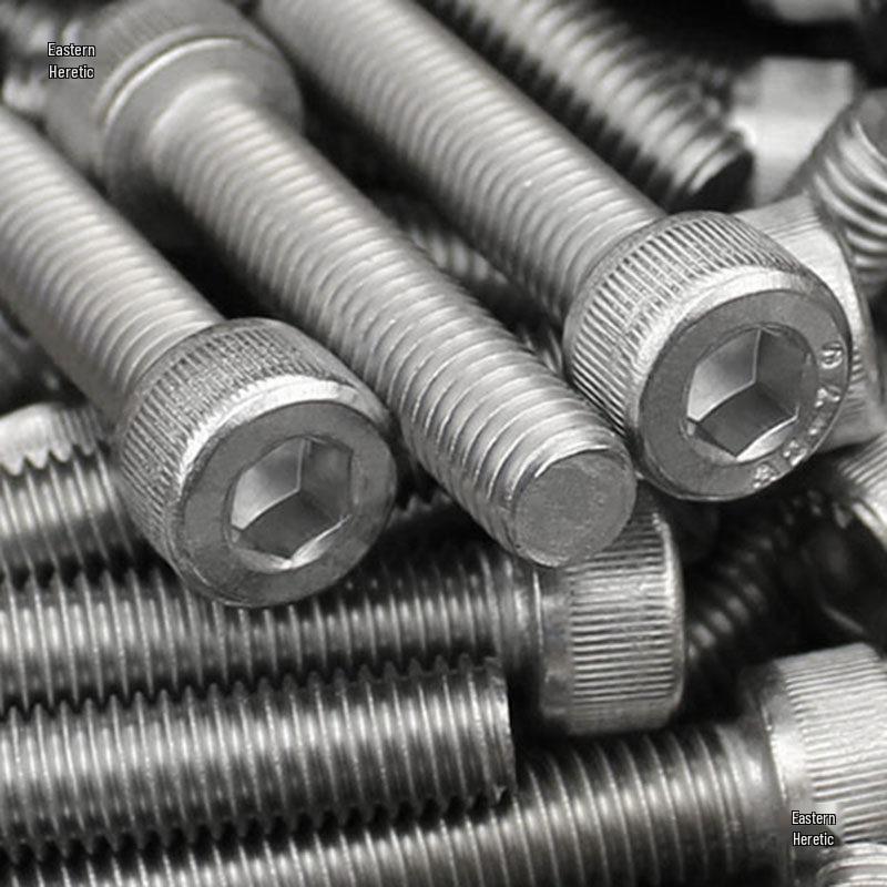 304 Stainless Steel M4 Hex Socket Head Cap Screw (15/22/28/80/90/110/120/130/140/150/160 mm)
