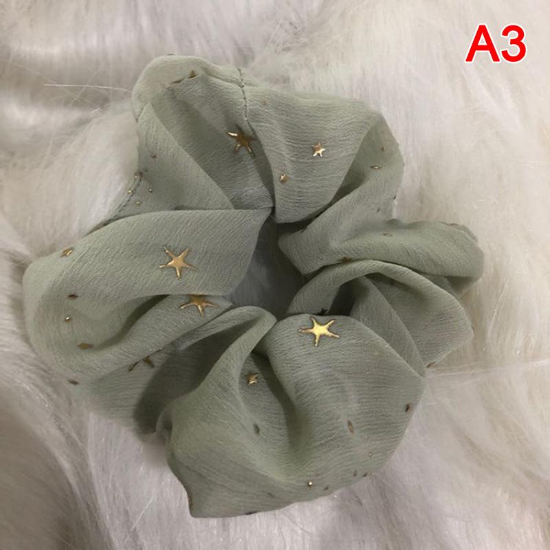 

Женщины Девочки Милый Яркий Принт Эластичные Резинки Для Волос Держатель Для Хвоста Star light green