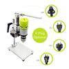 7 Speed Mini Drill Press Bench Electric Bench Drilling Machine Chuck 1.5 10mm 100W Small Bench Drill DIY Pure Aluminum
