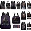 Adorable 2024 Childrens Oxford Fabric Backpack Set With Lunch Bag And Pencil Case