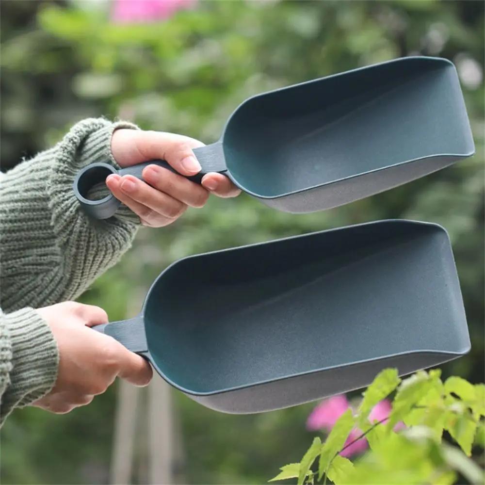 Practical Thickened Soil Scoop Plastic Lightweight Garden Hand Shovel Multifunctional Ergonomic Garden Tools
