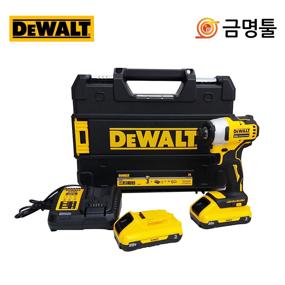 

DeWalt DCF809L2 Ударная зарядная отвертка 20 В 3,0 Ач, 2 шт., двигатель BL, максимальный крутящий момент 190 Нм