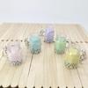 Small BobaMilk Tea Cup Key Chains Cute Bubble Tea Keychain KawaiiCar Keyring