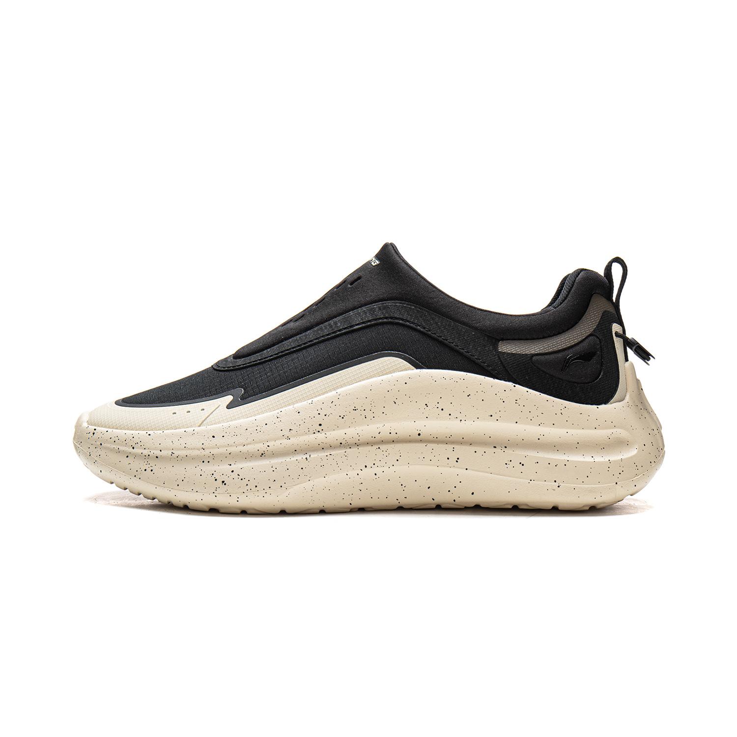 

Li Ning Cloud Wave Lycra Cushioning Slip Resistant Abrasion Resistant Lightweight Rebound Low top Casual Shoes Men s AGLV187-4 44