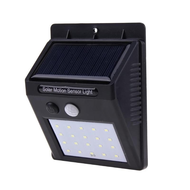 20 LED Güneş Hareket Sensörü Duvar Işık Açık Su Geçirmez Bahçe Avlu 20 LED Güneş Hareket Sensörü Duvar Işık Açık Su Geçirmez Bahçe Avlu