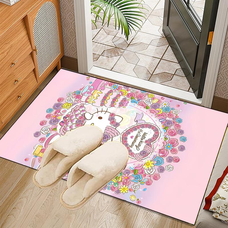 Kitty Party Rug Office Carpet Non-Slip Mat, Chair Rug Floor Covering for Gaming, Bedroom, Living Room , Home Decor Christmas Gift