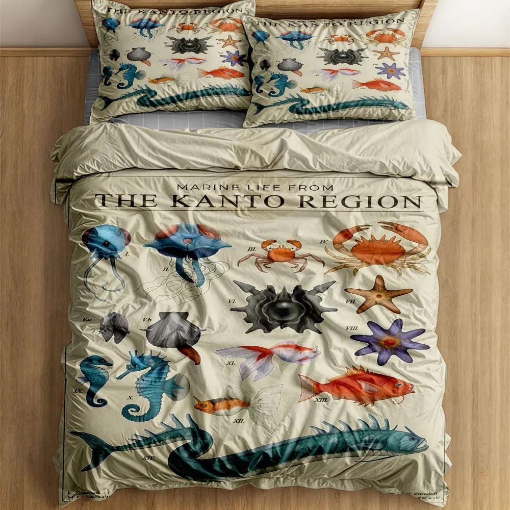 Unicorn in Grove Medieval Duvet Cover Set EU Single Double King US Twin Full Queen Size  Bedclothes