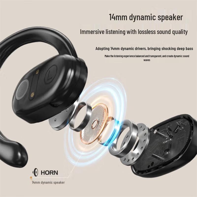 Newman JM05 Open-Ear Sport Bluetooth Earbuds