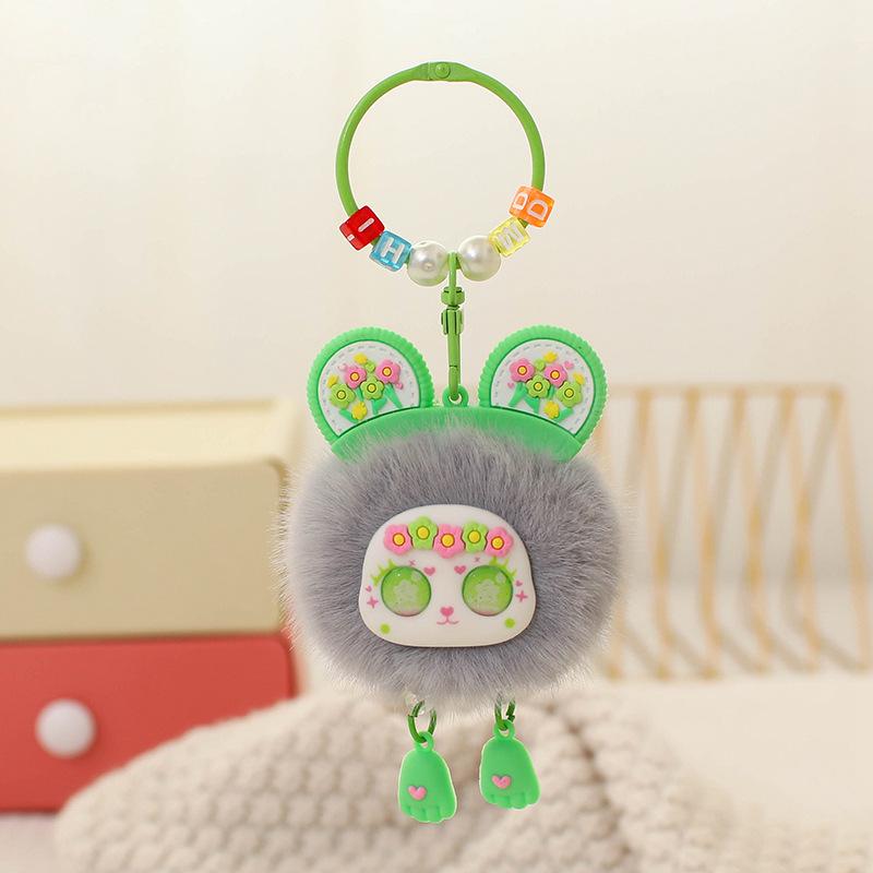 Guochao elf plush doll keychain cute plush bag accessories doll pendant accessories small gifts