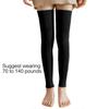 Thigh High Leg Warmers for Women Girls Knitted Long Over Knee Socks Footless Boot Stockings Winter Warm Thigh High Socks  Black
