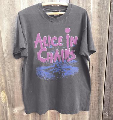 New Alice In Chains Band Dirt Smoke Charcoal Cotton Tshirt Unisex T-Shirt