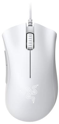 Razer DeathAdder Essential Mercury White Gaming Mouse Wired 5 Buttons 6400 DPI Optical Sensor Ergonomic Shape Authorized Distributor - [Japanese