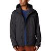 Columbia Solid Color Outdoor Waterproof Hooded Knit Casual Jacket Men jackets Black WE2900-010