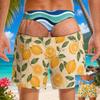 Funny Men Swim Trunks Personalized Hairy Butt Print Beach Shorts, Bathing Suit, Bachelor Party Short, Big Booty Gag Gift for Him