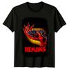Démoni (1985) Pánské tričko z 100% bavlny inspirované filmovým plakátem Top Retro 80s Tee