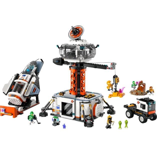 LEGO City 60434 Космическая станция и площадка для запуска ракеты
