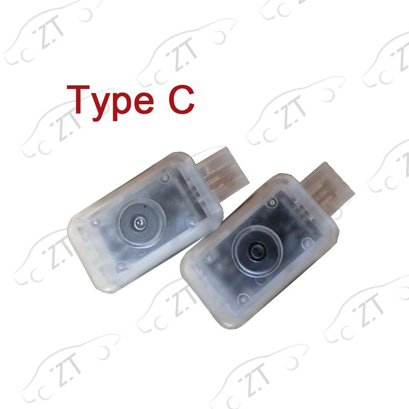 MZR2 For Jaguar XJ/XJL XK XE/XEL XF/XFL F-TYPE HD Glass Lens Car Door Light Laser Decor Projection Lamp Never Fade Car Accessories