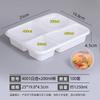 OEING Disposable Segmented Meal Boxes