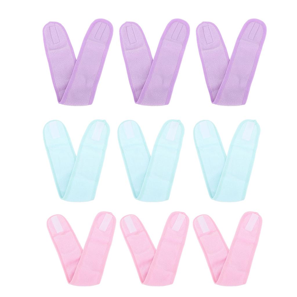 3pcs Forehead Pads for Eyelash Extension Japanese Style Lash Extension Headband Wrap Soft Makeup Hai