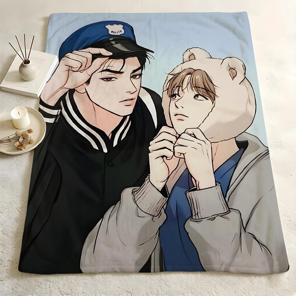 Comic J-Jinx Throw Flannel Blanket Skin Soft Suitable for Sofa Living Room Bed Travel and Gifts