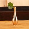 Pure Copper Mini Vintage Vase Ornament Home Decoration Retro Brass Flower Bottle Figurines Modern Light Luxury Decorative Crafts