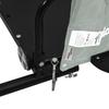 Bicycle Trailer Gray Oxford Fabric and Iron