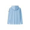 Anta Solid Color Thick Knit Sports Jacket With Hood Men Jackets Light-Blue 152337709N-1