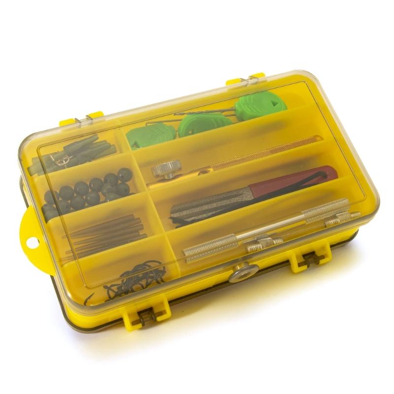 13 Grid Double Sided Fishing Tackle Box Placing Baits Plastic Tackle Box Waterproof Portable Lure Storage Container