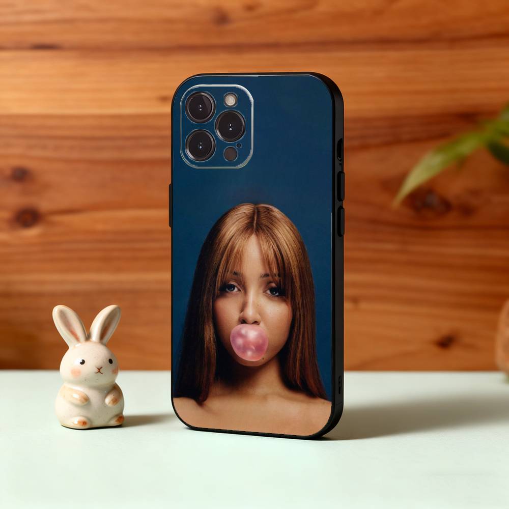 P-PinkPantheress Singer Phone Case For iPhone17,16,15,14,13,12,Plus,Pro Max, 5G Others Soft Black Cover