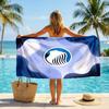 Asciugamano da Spiaggia Asciugatura Rapida in Microfibra Assorbente Portatile da Viaggio per Nuoto Atalanta FC