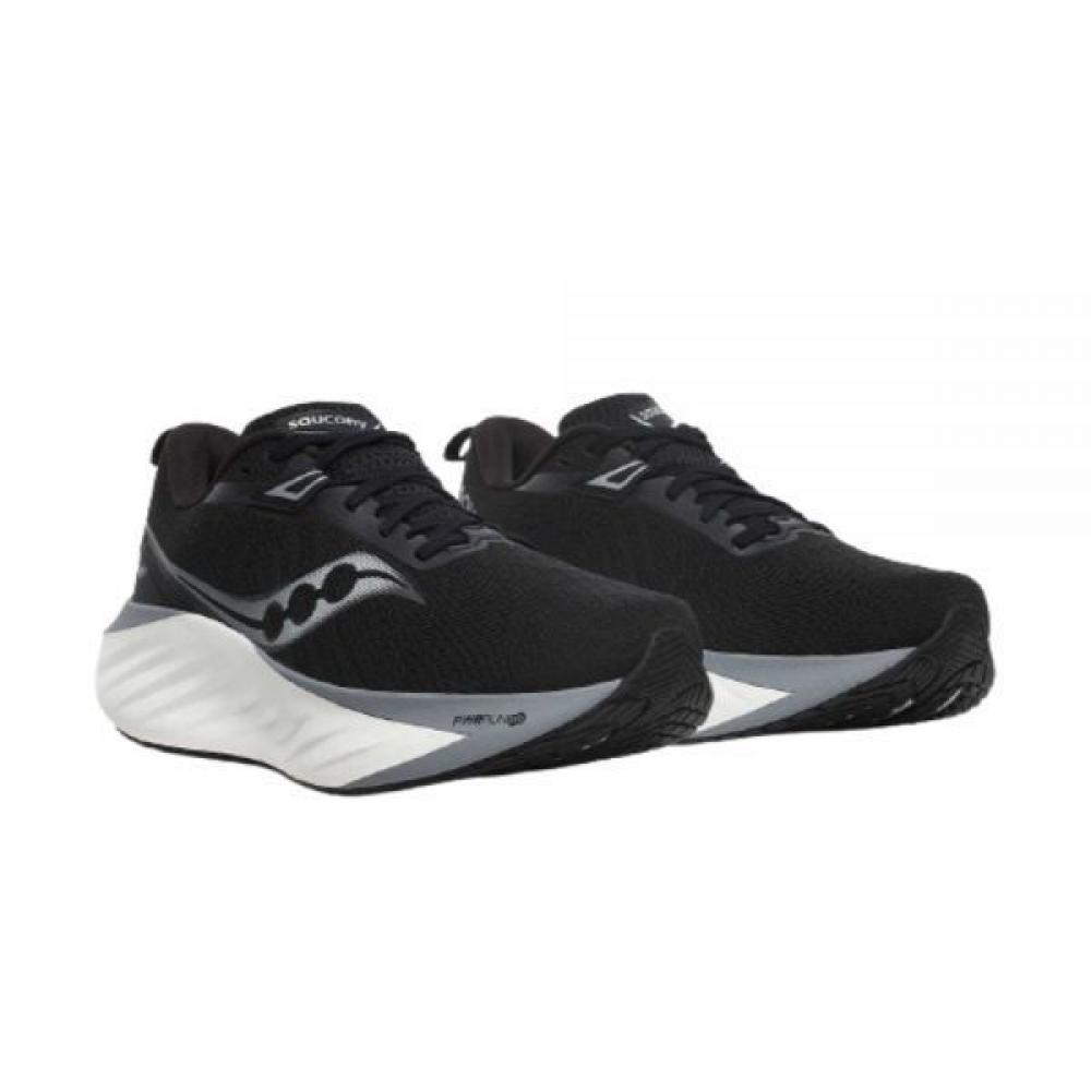 

SAUCONY Мужские S Triumph 22 Широкий Free(BLACK/WHITE)/US 7 (250㎜)