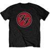 Foo Fighters FF Logo T-Shirt Black New