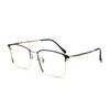 High Quality Ultralight Retro Pure Titanium Metal Anti Blue Light Reading Glasses For Men'S Square Presbyopia Glasses