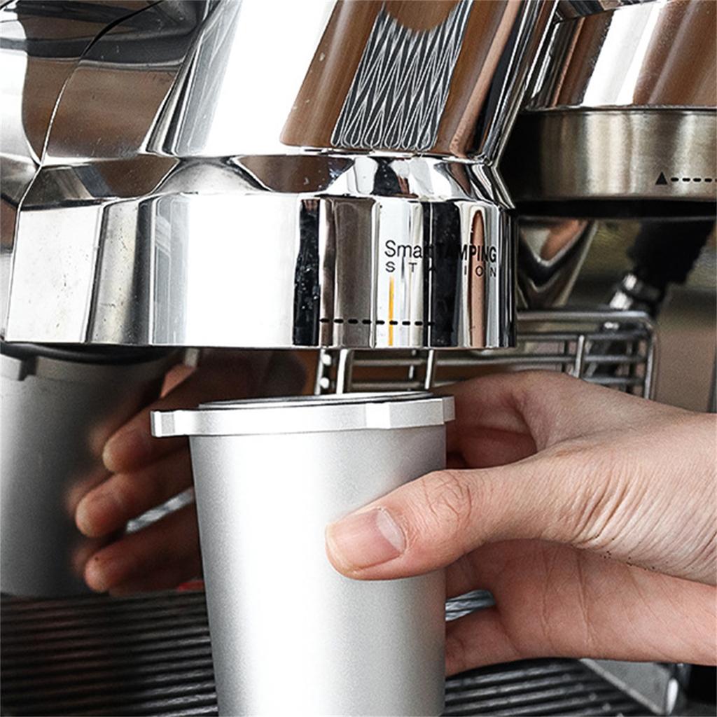 Aluminium Alloy Dosing Cup 50mm Special Powder Cup Coffee Powder Machine Handle Connecting for Delonghis 9 Series