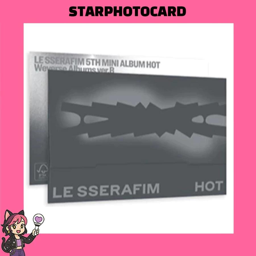 [READY STOCK] LE SSERAFIM - [ HOT ] 5TH MINI ALBUM (WEVERSE Ver.)