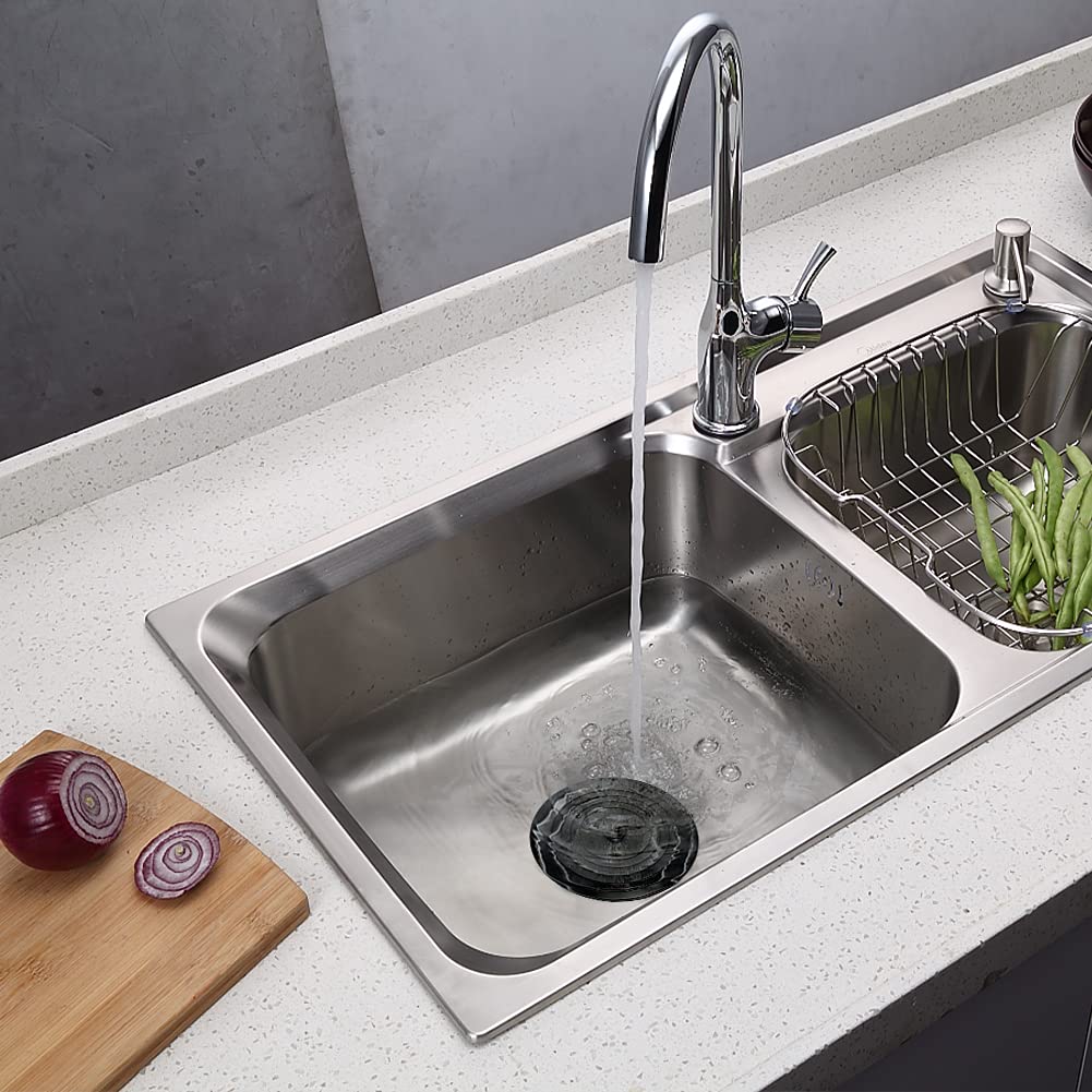 Sink Lid Drain Lid 15cm Silicone Drain Lid Black Sink Lid Water Stop Bathtub Stopper Sink Lid for Sink Drain Sink Lid