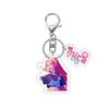 Acrylic Keychain Pendant Student School Bag Cute Decoration Small Gift