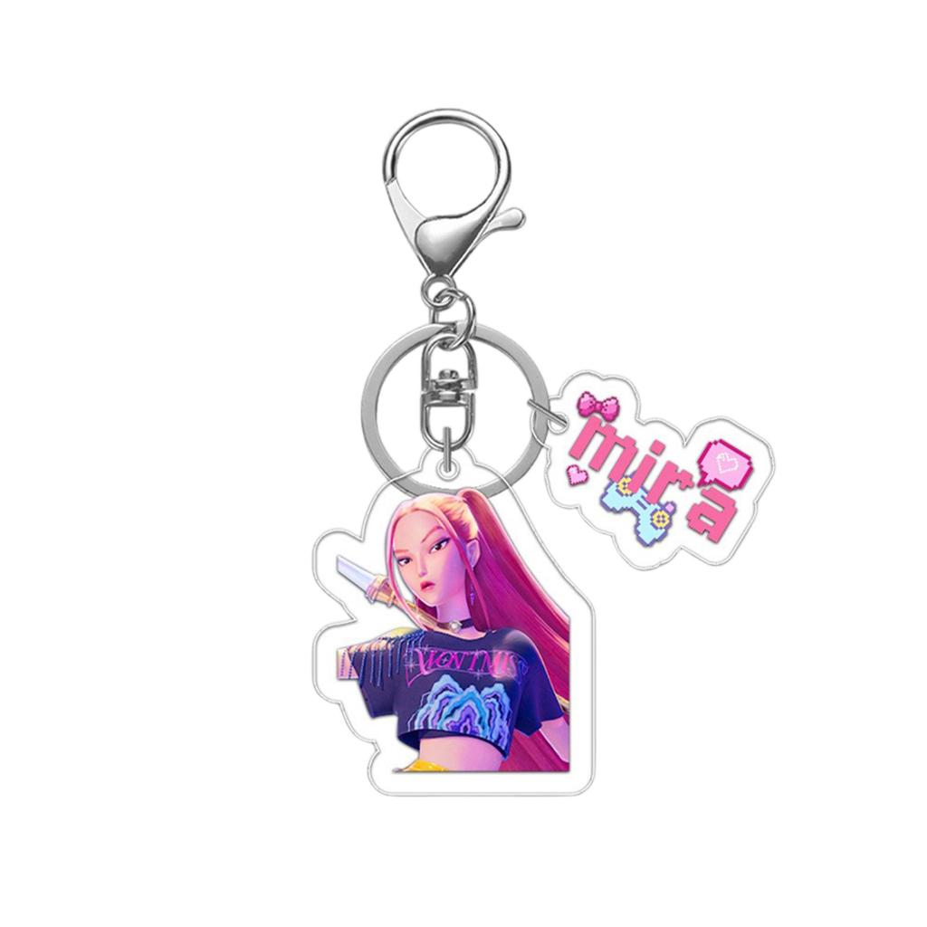 Acrylic Keychain Pendant Student School Bag Cute Decoration Small Gift
