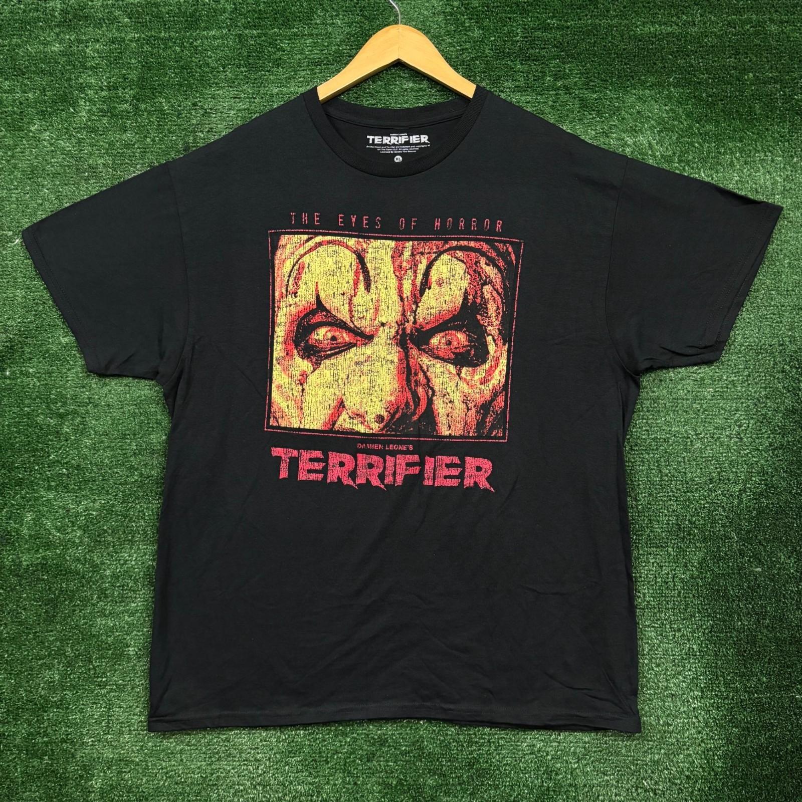 Terrifier The Eyes of Horror Art the Clown Size Extra Large Unisex T-Shirt S