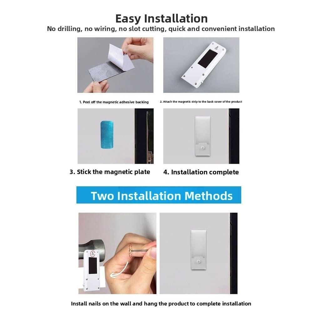 Rechargeable LED Induction Night Light Motion Sensor Body Sensor Night Light Cabinet Lamp  Closet