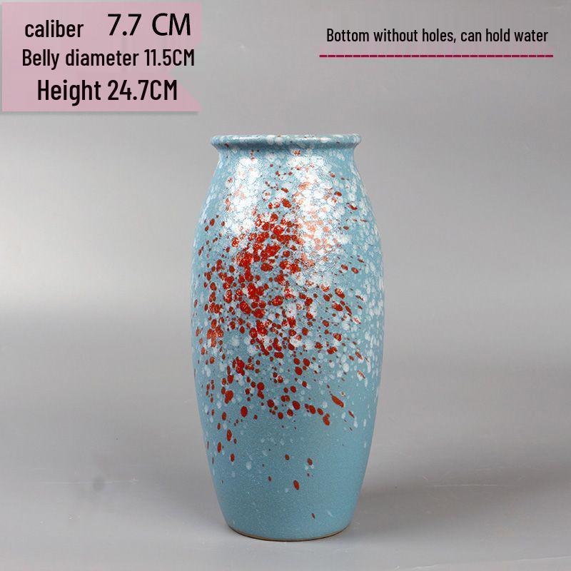 Retro čínská keramická váza: Dekorativní váza na květiny nebo pro hydroponii