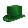Adult Irish Saint Patricks Day Hat Flat Top Hat Woman Ladies Hats Carnivals Halloween Christmas Party Dress Up Costume