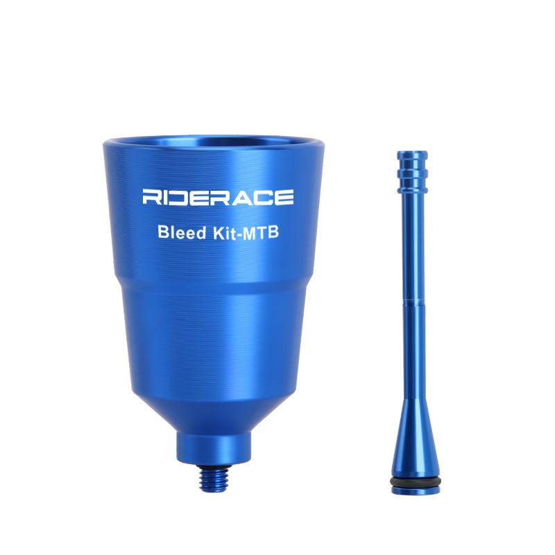 Aluminum Alloy Bicycle Hydraulic Disc Brake Bleed Funnel Oil Filling Tool Leak Proof For Mountain Bike Maintenance Repair