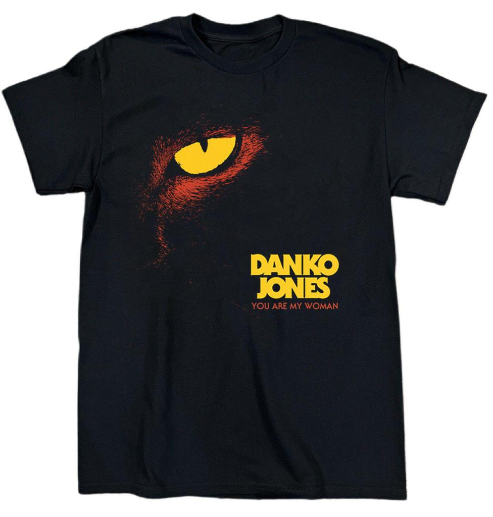 NUOVA Maglietta Nera in Cotone S-5XL BT661 della Danko Jones Band You Are My Woman