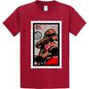 NEW RETRO KINGS AIR MJ 23 STAMP RED Tee Shirt SMALL-4XLARGE MADE IN USA