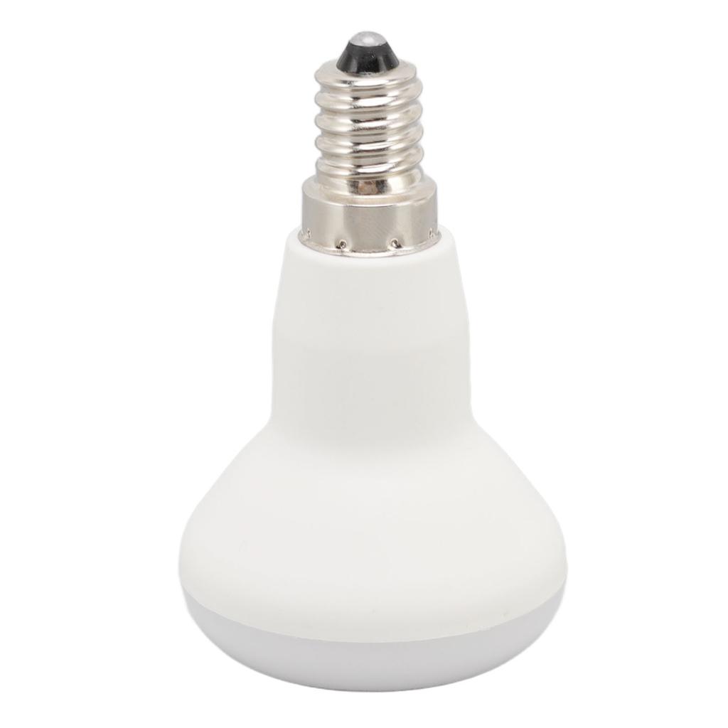 LED Light Bulb Long Neck Mushroom Shape Lamp 120 Degree Beam Angle Wide Flood R50 E14 5W 3000K Warm White 220V
