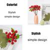 Party Wedding DIY Props Christmas Ornaments Artificial Red Berry Fake Flower Simulation Branch