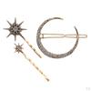 Crystal Hairpin Star Hairclip Charms Barrette Headpiece Hair Accessories