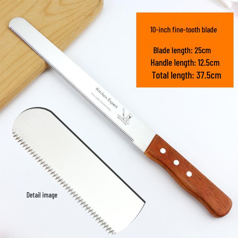 Stainless Steel Crumb-Free Serrated Bread & Cake Knife